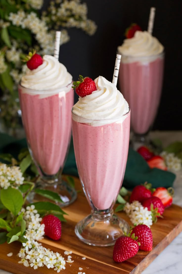 Milkshake de Morango